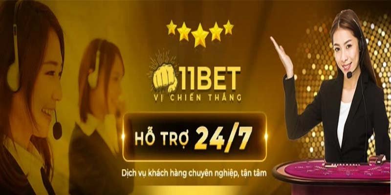 Nhân viên trợ giúp khách hàng của 11Bet