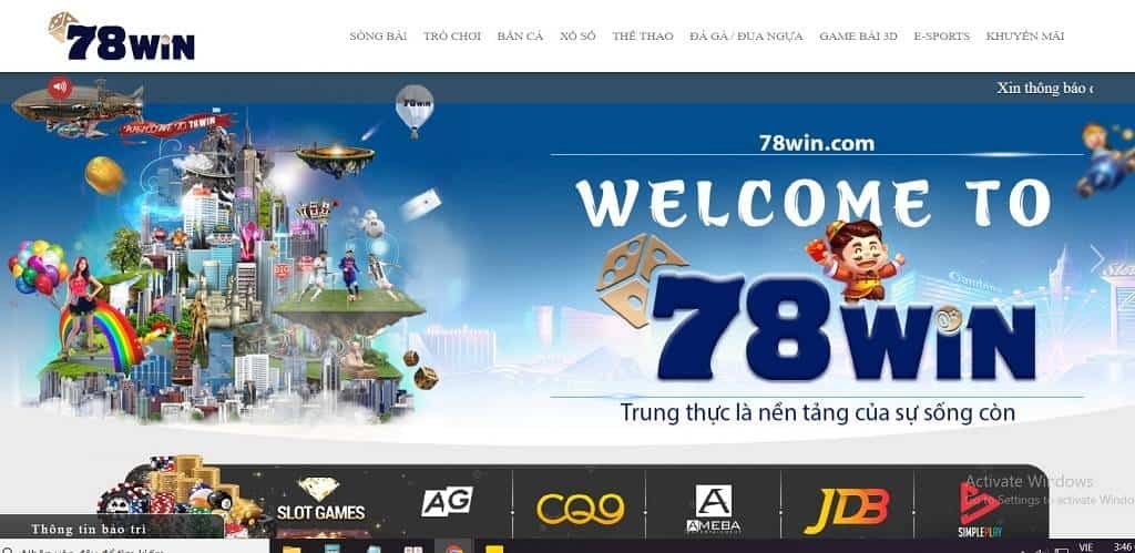 Hướng dẫn đăng ký tài khoản thành viên 78win